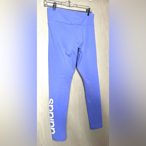 Adidas Violet Cotton Leggings - Picture 7 of 8